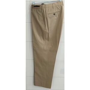 PT01 Men's Easy Fit Cotton/Wool Pants Beige 56 IT/40US